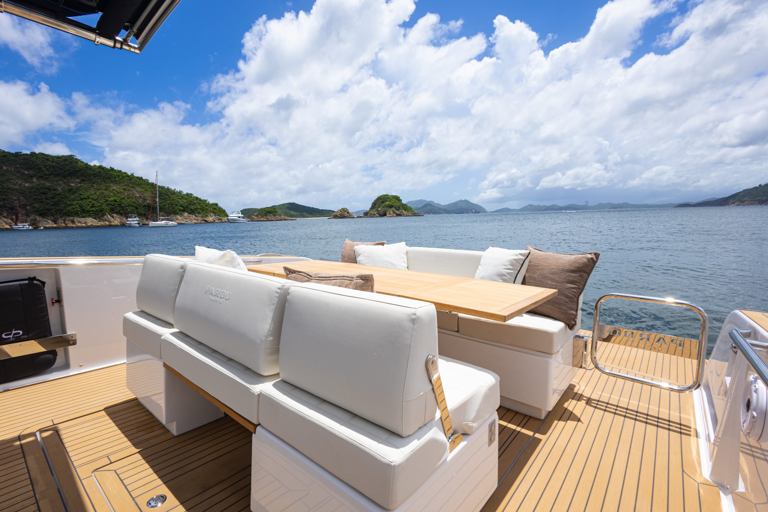 Asia’s first Pardo 38 - aft cockpit