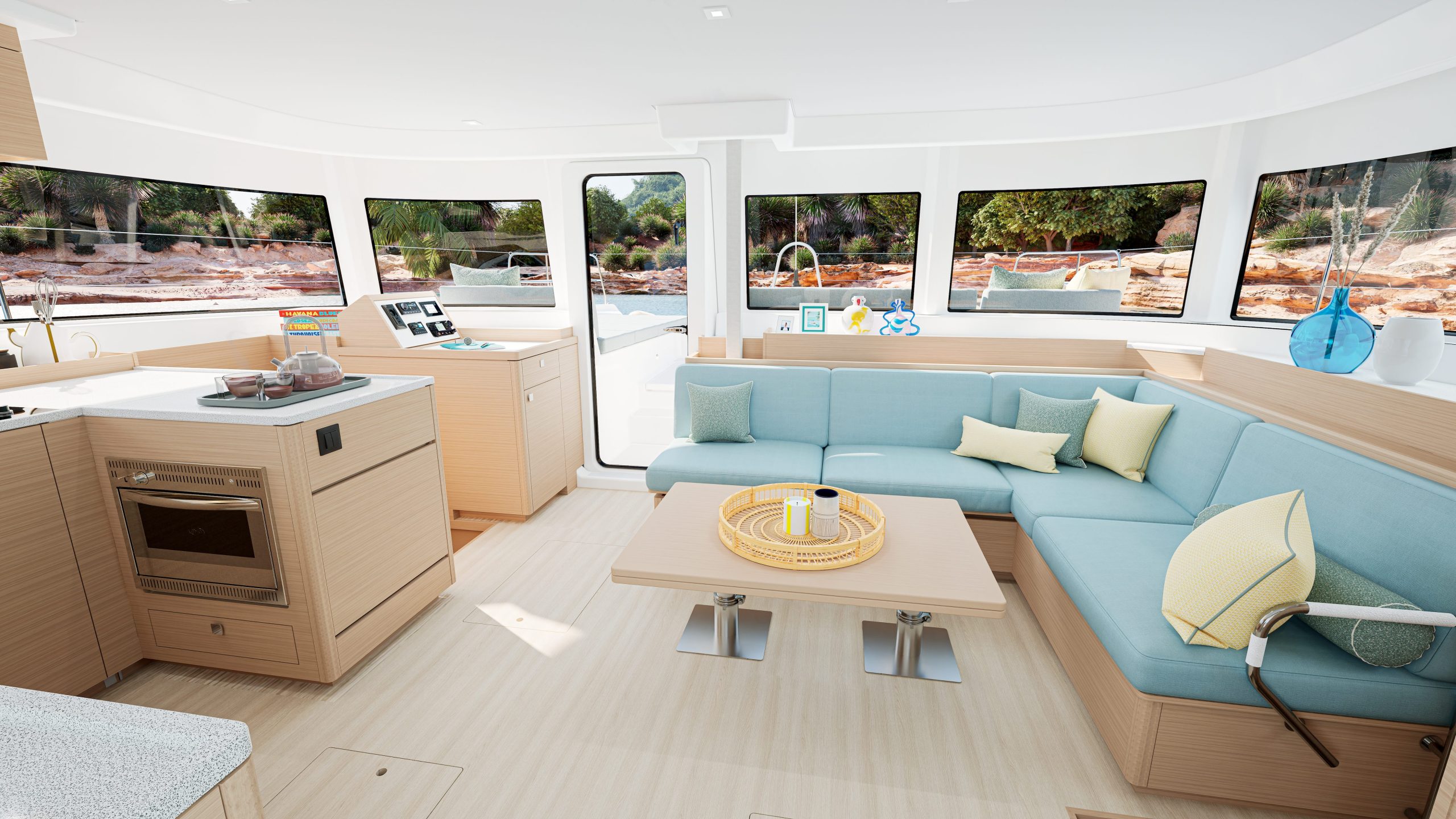 LAGOON 47 RENDERINGS INTERIOR